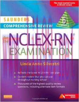[AME]Saunders Comprehensive Review for the NCLEX-RN&reg; Examination, 6e (Original PDF)