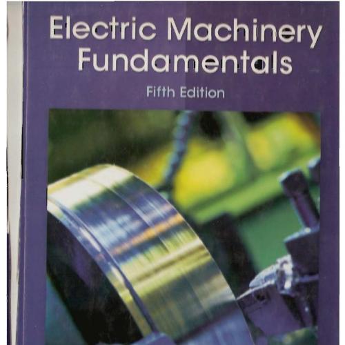 Electric Machinery Fundamentals 5th Edition