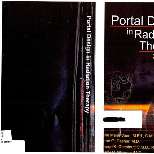 Portal Design in Radiation Therapy, 2nd Edition
