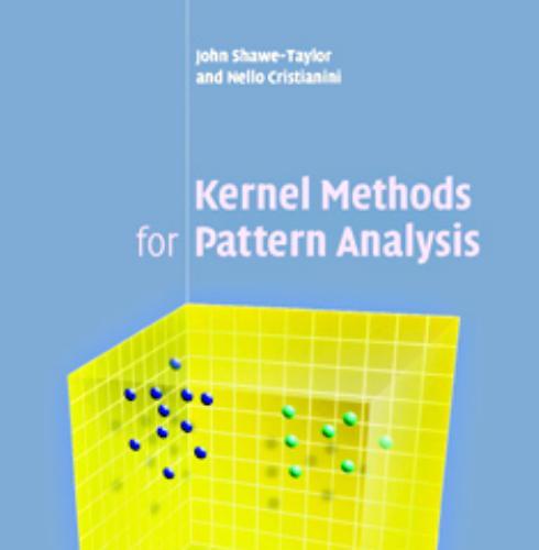 Kernel Methods for Pattern Analysis