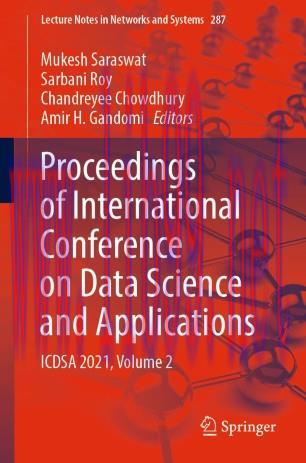 Proceedings of International Conference on Data Science and Applications