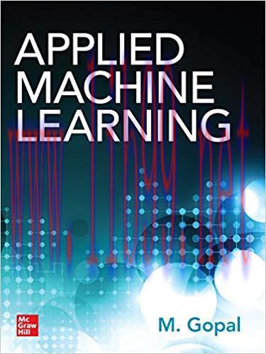 [PDF]Applied Machine Learning [M. Gopal]