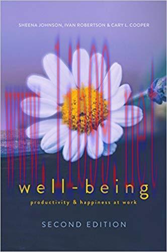(PDF)WELL-BEING: Productivity and Happiness at Work 2nd Edition