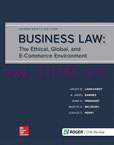 [FOX-Ebook]Business Law, 17th Edition
