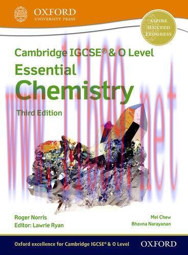 [AME]Cambridge IGCSE (R) & O Level Essential Chemistry: Student Book, Third Edition (Original P...