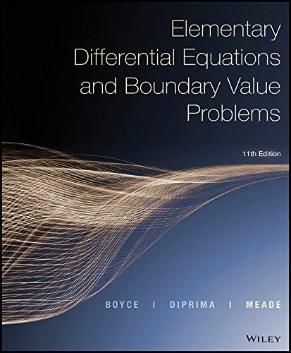 (PDF)Elementary Differential Equations and Boundary Value Problems, 11th Edition