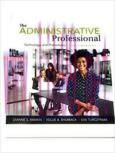 [PDF]The Administrative Professional Technology and Procedures 4th Canadian Edition