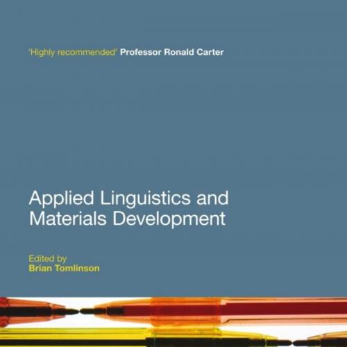 Applied Linguistics and Materials Development