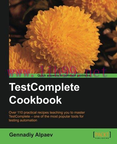 [FOX-Ebook]TestComplete Cookbook