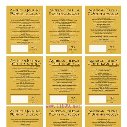 [AME]American Journal of Ophthalmology 2023 Full Archives (True PDF)