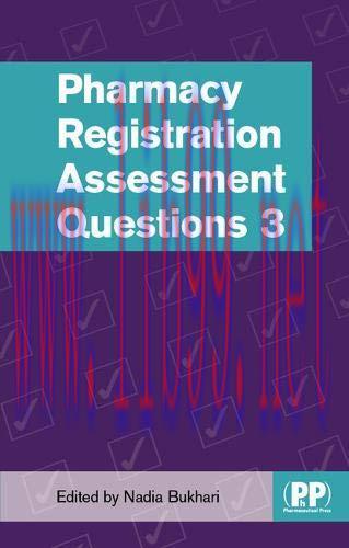 [AME]Pharmacy Registration Assessment Questions 3 (Original PDF)