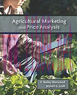(PDF)Agricultural Marketing and Price Analysis