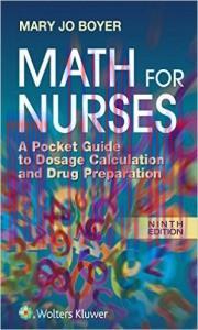[AME]Math For Nurses: A Pocket Guide to Dosage Calculation and Drug Preparation, 9th Edition