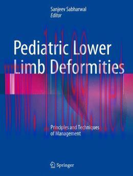 [AME]Pediatric Lower Limb Deformities: Principles and Techniques of Management