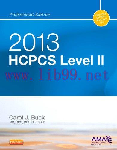 [AME]2013 HCPCS Level II Professional Edition (Original PDF)
