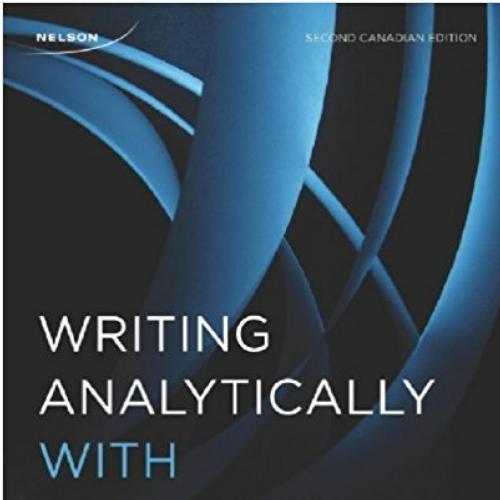 Writing Analytically with Readings 2nd Edition by David Rosenwasser