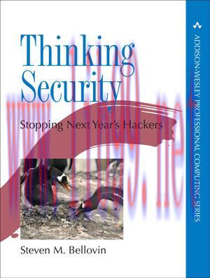 [SAIT-Ebook]Thinking Security: Stopping Next Year&rsquo;s Hackers
