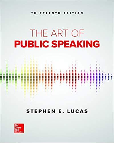 (IM)The Art of Public Speaking, 13th Edition.zip