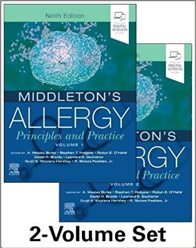 Middleton&rsquo;s Allergy 2-Volume Set Principles and Practice (Middletons Allergy Principles and Pra...