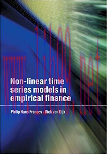 (PDF)Non-Linear Time Series Models in Empirical Finance 1st Edition