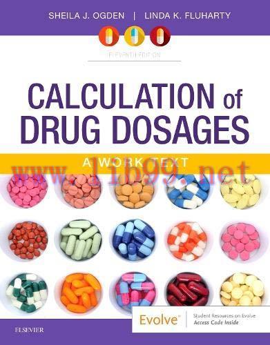 [AME]Calculation of Drug Dosages: A Work Text, 11th Edition (Original PDF)