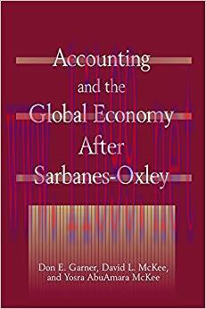 (PDF)Accounting and the Global Economy After Sarbanes-Oxley 1st Edition