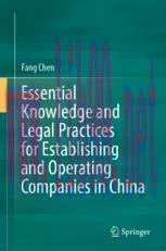 [PDF]Essential Knowledge and Legal Practices for Establishing and Operating Companies in China