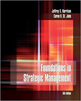 (PDF)Foundations in Strategic Management 5th Edition