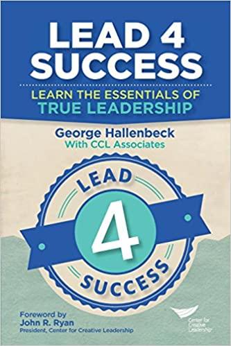 (PDF)Lead 4 Success Learn The Essentials Of True Leadership