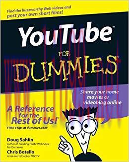 YouTube&trade; For Dummies&reg; 1st Edition,