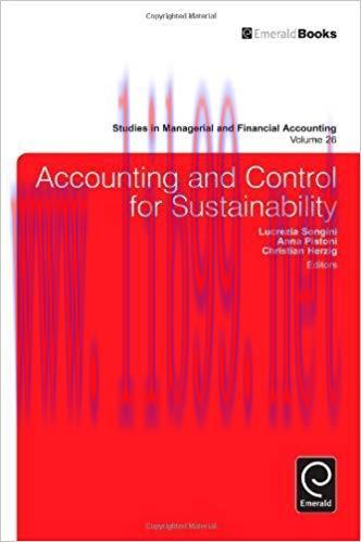(PDF)Accounting and Control for Sustainability (Studies in Managerial and Financial Accounting ...