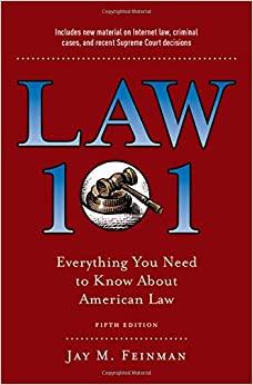 (PDF)Law 101 Everything You Need to Know About American Law, Fifth Edition