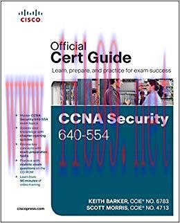 CCNA Security 640-554 Official Cert Guide: CCNA Sec 640-554 Off ePub _1 1st Edition