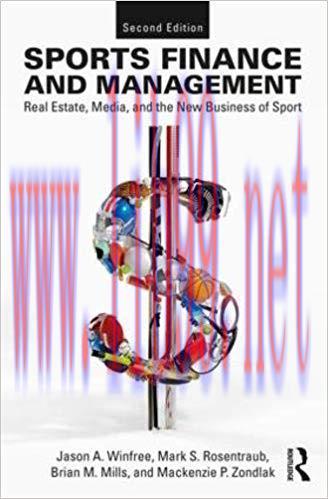 [PDF]Sports Finance and Management 2nd Edition