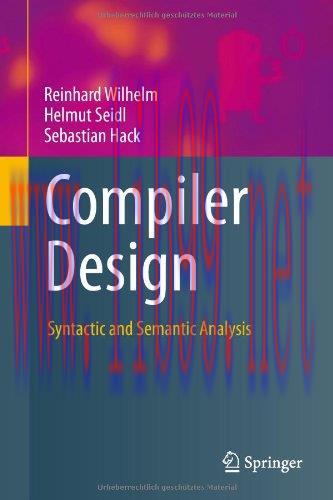 [FOX-Ebook]Compiler Design: Syntactic and Semantic Analysis