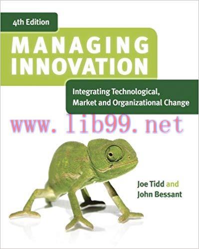 (PDF)Managing Innovation: Integrating Technological, Market and Organizational Change 4th Editi...
