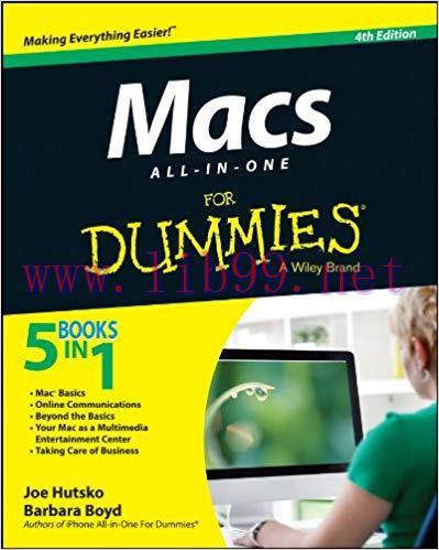 Macs All-in-One For Dummies 4th Edition,
