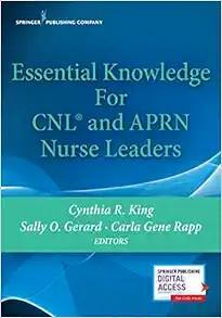 [AME]Essential Knowledge for CNL and APRN Nurse Leaders (Original PDF)