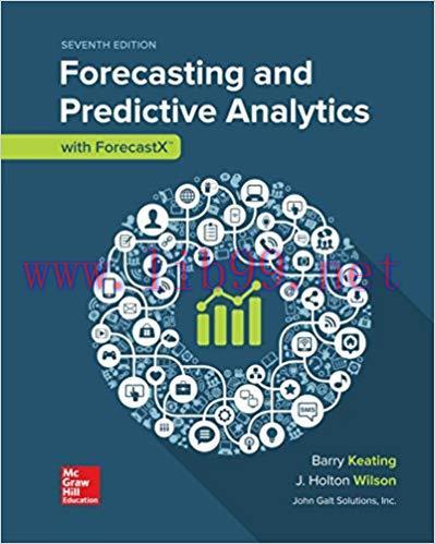 [PDF]Forecasting & Predictive Analytics with ForecastXTM 17th Edition