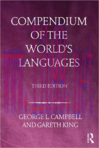 Compendium of the World&rsquo;s Languages 3rd Edition,