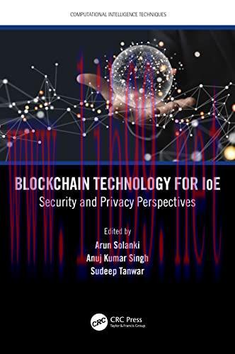 [FOX-Ebook]Blockchain Technology for IoE: Security and Privacy Perspectives