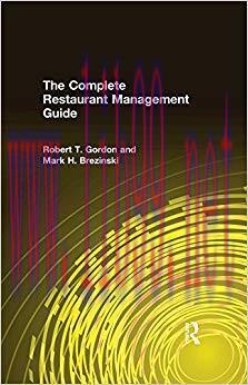 (PDF)The Complete Restaurant Management Guide (Sharpe Professional) 1st Edition