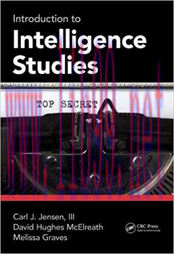 (PDF)Introduction to Intelligence Studies 1st Edition
