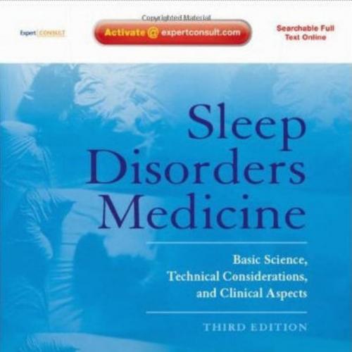 Sudhansu Chokroverty, Sleep Disorders Medicine