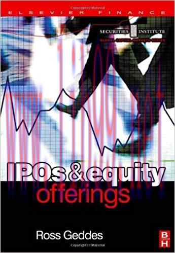 (PDF)IPOs and Equity Offerings (Securities Institute Global Capital Markets) 1st Edition