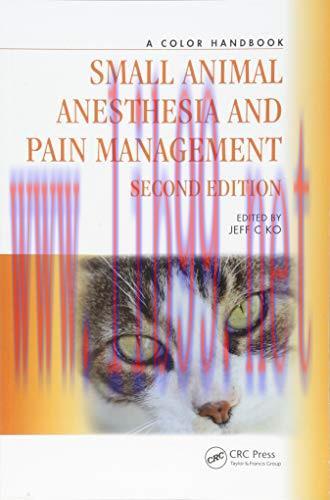 [AME]Small Animal Anesthesia and Pain Management, Second Edition: A Color Handbook (Veterinary ...