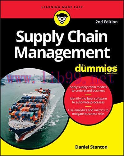 [FOX-Ebook]Supply Chain Management For Dummies, 2nd Edition