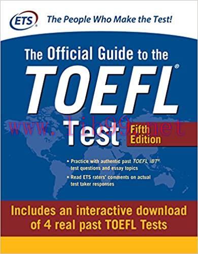 (PDF)Official Guide to the TOEFL Test with Downloadable Tests, Fifth Edition