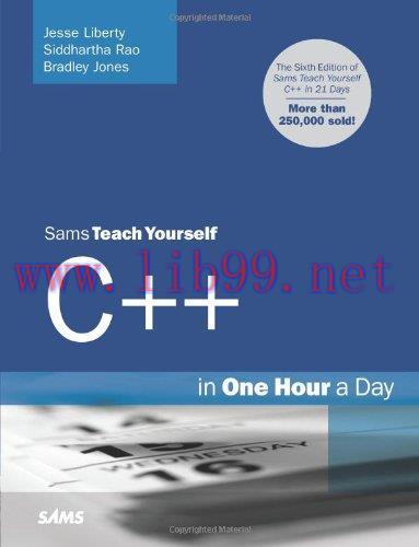 [FOX-Ebook]Sams Teach Yourself C++ in One Hour a Day, 6th Edition