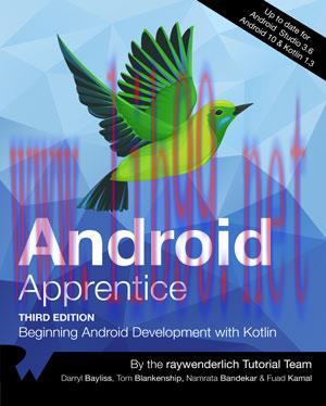 [SAIT-Ebook]Android Apprentice, 3rd Edition